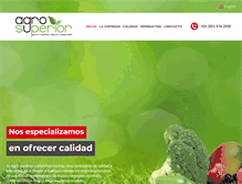 Tablet Screenshot of agro-superior.com